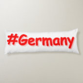 Coussins Longs "#Germany" Joli design. Commandez dès maintenant (Dos)