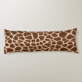 Coussins Longs Girafe marques pression (Dos)