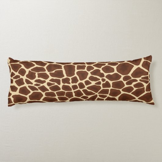 Coussins Longs Girafe marques pression (Dos)