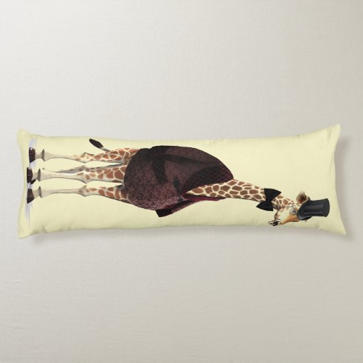 Coussins Longs Giraffe Fumer Veste (Dos)