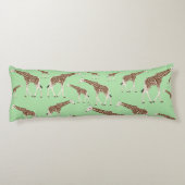 Coussins Longs Giraffe Jungle Safari animal (Dos)