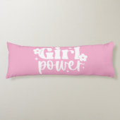 Coussins Longs Girl Power Rose (Devant)