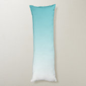 Coussins Longs Girly Glitz Aqua Turquoise Parties scintillant Uni (Dos (Vertical))