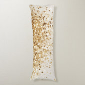 Coussins Longs Glam de la Parties scintillant d'or Sparkling #2 (Devant (Vertical))