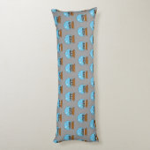 Coussins Longs Globe des neiges avec trois Chouettes Gnomes (Dos (Vertical))