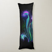 Coussins Longs Glowing Venus Flytrap (Dos (Vertical))