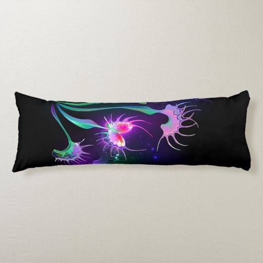 Coussins Longs Glowing Venus Flytrap (Devant)