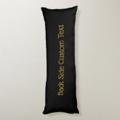 Coussins Longs Golden lyre (Dos (Vertical))