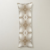 Coussins Longs Golden Ornate Frame with Pearls Body Pillow (Dos (Vertical))