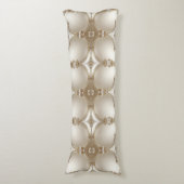 Coussins Longs Golden Ornate Frame with Pearls Body Pillow (devant Vertical)