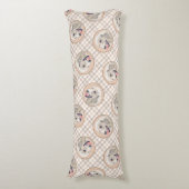 Coussins Longs Golden Retriever Painting mignon Original Chien Ar (Devant (Vertical))