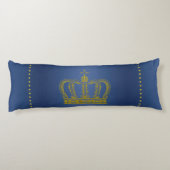 Coussins Longs Golden Royal Crown + votre backgr. & idées (Dos)