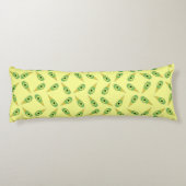 Coussins Longs Gossamer Ailes Sur Jaune (Dos)