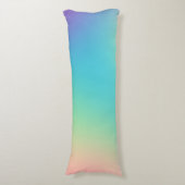 Coussins Longs Gradient arc-en-ciel magnifique (Devant (Vertical))