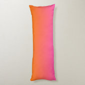 Coussins Longs Gradient orange et rose (Dos (Vertical))