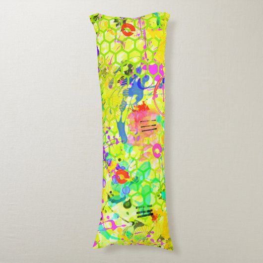 Coussins Longs Graffiti été (Devant (Vertical))