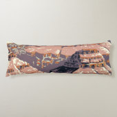 Coussins Longs Grand Canyon Western Graphic Art American (Devant)