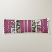 Coussins Longs Grand-mère nous vous aimons Petits-enfants 6 Photo (Dos)