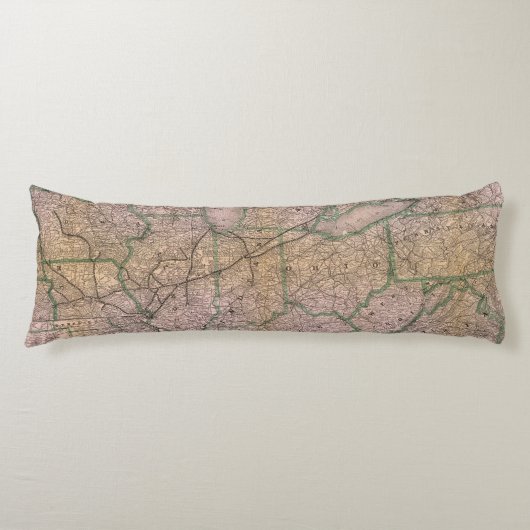 Coussins Longs Grand système de Wabash (Devant)