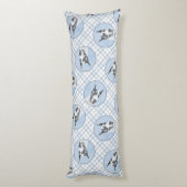 Coussins Longs Grande Danse Peinture Harlequin Original Animal Ch (Dos (Vertical))