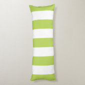 Coussins Longs Grandes Tailles Vertes, Grandes Tailles Blanches, (Dos (Vertical))