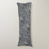 Coussins Longs Granit gris avec détails bleus (Devant (Vertical))