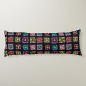 Coussins Longs Granny carrés (Dos)