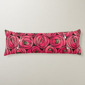 Coussins Longs Graphique rose Art Nouveau Rennie Macintosh (Devant)