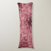 Coussins Longs Grappe de Dahlias Floraux Mauve Clair (Devant (Vertical))