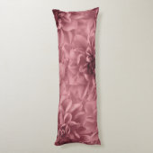 Coussins Longs Grappe de Dahlias Floraux Mauve Clair (Dos (Vertical))