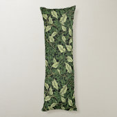 Coussins Longs Grappe de vignes dans les nuances de vert (Dos (Vertical))