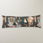 Coussins Longs Grenouille japonaise ukiyo-e Froggies (Dos)