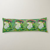 Coussins Longs Grenouille nommée Clover (Dos)