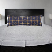 Coussins Longs Grille Céleste