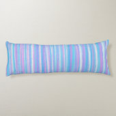 Coussins Longs Grilles Acryliques Peintes Turquoise Rose violet (Dos)