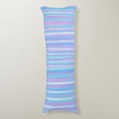 Coussins Longs Grilles Acryliques Peintes Turquoise Rose violet (Devant (Vertical))