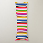 Coussins Longs Grilles multicolores blanches Conception Motif (Devant (Vertical))