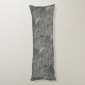 Coussins Longs Gris de granit avec de la mousse verte (Dos (Vertical))