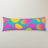 Coussins Longs Groove Pop - Funky Retro Abstrait Jeu d'oreiller (Devant)