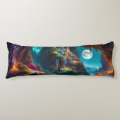 Coussins Longs Grotte en cristal brillant (Devant)