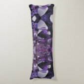 Coussins Longs guérison du quartz d'esprit améthyste violet holis (Devant (Vertical))