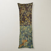 Coussins Longs Guillaume Morris Faisan Oiseau Arbre Fleur (Dos (Vertical))