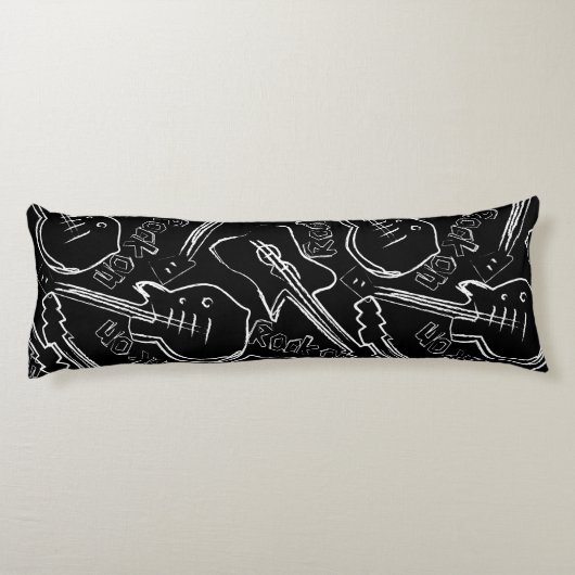 Coussins Longs Guitare (Dos)