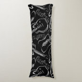 Coussins Longs Guitare (Devant (Vertical))