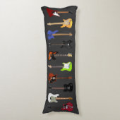 Coussins Longs Guitares (Devant (Vertical))