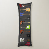 Coussins Longs Guitares (Dos (Vertical))
