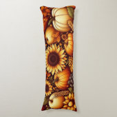 Coussins Longs Halloween/Automne/Automne/citrouille (Devant (Vertical))