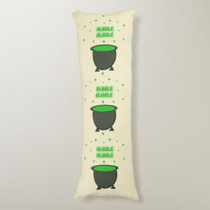 Coussins Longs Halloween Cauldron et Bubbling Green Brew