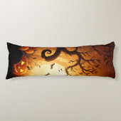 Coussins Longs Halloween/chauve-souris/Citrouille/automne (Devant)