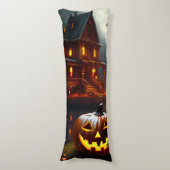 Coussins Longs Halloween/Citrouille/Automne (Devant (Vertical))